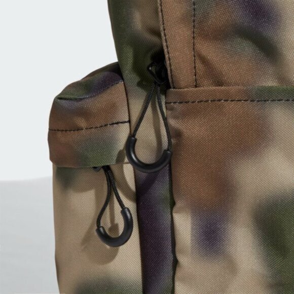 New Adidas Blurred Camouflage Hemp Wild Pine Black Backpack 12" x 17.5" x 6.5" - Picture 6 of 9